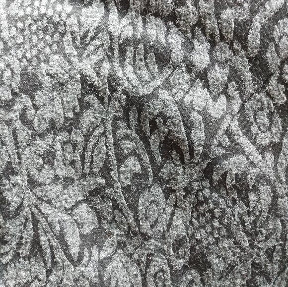 Loft gray Jacquard fit and flare dress - Picture 4 of 5